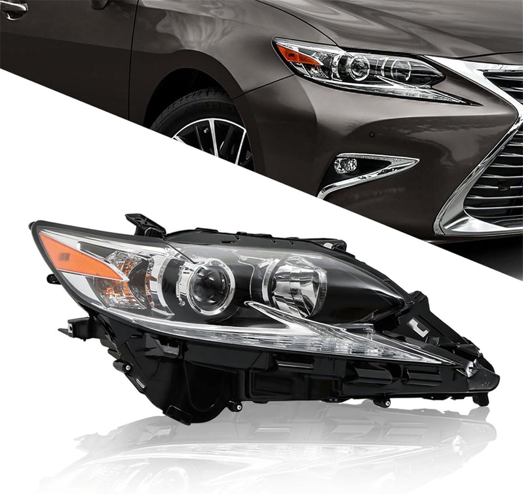 labwork Headlight Assembly Replacement for Lexus ES350 ES300H 2016-2018 Right Headlights with DRL Passenger Side RH 8114033A50