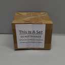 QWORK Elegant Black 3 Pillar Candle Holders Stand, Sturdy Metal Wrought Iron Centerpieces with Matte Finish, 2 Set