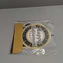 9PCS Retirement Party Decorations Gold Retirement Party Centerpiece Honeycomb Glitter Table Decorations Toppers for Happy Retirement Party Supplies Man and Women