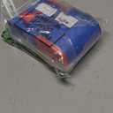 Tandefio 2 Pcs 5'' x 3'' Tinplate Mailbox Toy Mini Tin Christmas Small Decorative Mailbox DIY Craft for Boys and Girls Greeting Card Exchange Valentines Gift Prize Supply(Royal Blue)