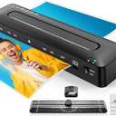 MAXDONE Laminator Machine 11x17-4-in-1 Thermal Cold 13 Inch Laminating Machine with Sheets, Paper Trimmer & Corner Rounder, ABS Jam Release & Fast Warm-up Laminator for A3/A4/A5, Home Office School