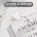 2 x Retirement Gifts Bookmark for Women Men Happy Retirement for Coworker Employee Friends Metal Bookmarks with Gift Box for Book Lovers, Quitter