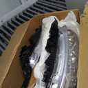 Headlight Assembly Fit For Honda For Accord 2008-2012 Chrome Housing Amber Reflector Clear Lens Driver and Passenger Side HO2502130 33150-TA0-A01