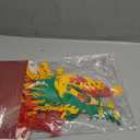 3D Chinese Paper Dragon Garland, Hanging Decoration for New Year Party Mid-Autumn Festival Spring Festival Ornaments (39 inch)