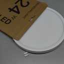 12 Inch LED Flush Mount Ceiling Light Fixture, 5000K Daylight White, 3200LM, 24W, Flat Modern Round Lighting Fixture, 240W Equivalent White Ceiling Lamp for Kitchens, Stairwells, Bedrooms.etc.