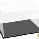 DuvinDD Acrylic Display Case for Lego Home Alone 21330, Lego City 10297 Showcase, Assemble Clear Large Display Box Dustproof Collectibles Storage Acrylic Boxes for Display (19.7x15.7x11.8 inch)