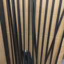 51" Extra Tall Cat Gate for Doorway/Hallway, 30-41" Wide，Pressure Mounted Pet & Dog Gates Walk Through, Cat Fence Indoor No Drilling，Auto Close,Black
