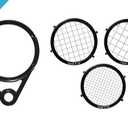 Twist Up Comb 4.0 Modular Design - Alternative to Hair Sponges, Creates Curls and Twists for Black Men, Tennis Racket Style