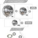 KatchOn, Silver Disco Ball Balloons - 32 Inch, Pack of 20 | Shiny Disco Ball for Disco Party Decorations | 4D Disco Balloons for Disco Bachelorette Party Decorations | Graduation Decorations 2026
