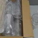 Nuogo 24 Pcs Plastic Cylinder Vases Tall Plastic Flower Vases for Centerpieces Hurricane Candle Holder for Home Wedding Office Party Formal Dinners Decorations (4''/6''/8'')