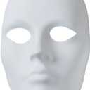 Creativity Street Female Plastic Mask, 5.5" x 8"
