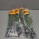 Solar Lights Outdoor Garden Decor,4 Pack with 24 Sunflower Lights,Solar Flowers Lights Waterproof,Birthday Gifts for Mom Women Grandma,Outside Decorative Stakes Light for Landscape Yard Patio Lawn