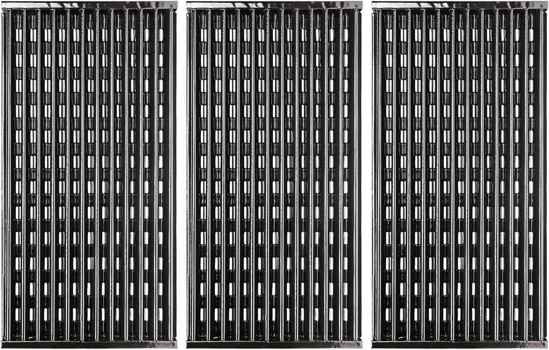 Grill Grates for Charbroil Performance Tru-Infrared 3 Burner 463370719 463371116 463280019 463371716 463633316 Porcelain-Enameled Cooking Grid Replacement for CharBroil G460-0500-W1 Emitter Plates
