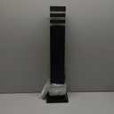 Pathway Lights Post Lights IP55 Waterproof Outdoor Lamp Post Lawn Light Floor Lamp E26 Lampholder Hardwired Suitable for 12V / 24V / 120V Voltage16in, Black