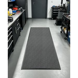 3' x 5' Non-Slip Commercial Entrance Rug, Heavy Duty Door Mat for Indoor Outdoor Entryway, Rubber Backed Walk Off Mat for Business, Garage, Office, Industrial Entry, Garage Runner for Front Door