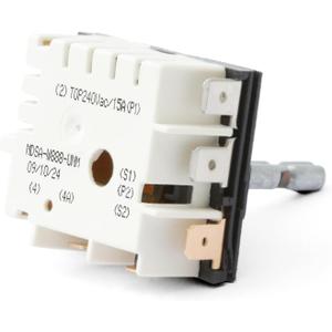 Upgraded DG44-01002A Infinite Switch Energy Regulator Replacement for Samsung Range Burner FCQ3 FE71 FER3 FTQ3 NE59 Replace AP4337066 2087510 MDSA-W21-SKM, 240 Volts