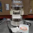 Newhai Upgraded 4 In 1 Electric Vegetable Dicer Slicer Shredder Strip Cutter Commercial Vegetable & Fruit Chopper Multifunctional Automatic Veggie Cutter for Onion Potato Cabbage Lemon, 200W, 110V