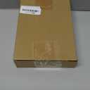 4x6 Wavy Picture Frame With Mat For 3.5x5, Wavy Edge Wooden Picture Frame with Real Glass - Wall Mount and Tabletop Display, Blue, 2 Pack