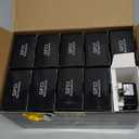 ELECTECK 10 Pack GFCI Outlets 20 Amp, Outdoor Weather Proof (WR), Self Test GFI Receptacles with LED Indicator, Ground Fault Circuit Interrupter, Screwless Wallplate Included, UL Listed, White