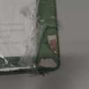 BinderX Extra Durable 3 Ring Binder, Round Rings 1 Inch Binder, Fits 175 Sheets of 8.5x11 Paper, Customizable View Cover with Inside Pockets, Cute 1" Binders, 1 Inch Binders 3 Ring, Olive Green