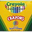 Classic Color Crayons in Flip-Top Pack with Sharpener, 64 Colors