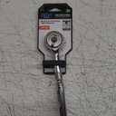 Zero Degree 38150 Ultra-Precise Gearless Ratchet  Nickel Plated High-Carbon Steel with ASME Certified Torque  Durable & Rust-Resistant  Perfect for Tight Spaces, 1/4" Drive