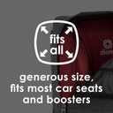 Diono Car Seat Travel Backpack, Airport Travel Bag For Car Seat, Gate Check-In Bag, Carry As Duffle Bag Or BackPack, Padded Shoulders, Durable Protective Material