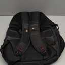 SHRRADOO Extra Large 50L Travel Laptop Backpack with USB Charging Port, College High School Backpack Airline Approved Business Work Bag Fits 17 Inch Computer for Men Women (Black)