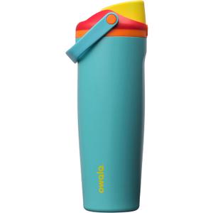 Owala FreeSip Sway Insulated Stainless Steel Water Bottle with Two-Way Spout, Built-In Straw and Bucket Handle, Made for Travel, School, and Sports, 30oz, BPA Free, Leak Proof, Summer Sweetness