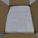 JMU 100PCS Disposable Pillow Case 21" x 30", Tissue/Poly Medical Pillow Covers Sleeves, White