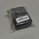 New Foldable & Double Protection Portable Weekly Pill Organizer 2 Times A Day with Etched Labels, AM PM 7 Day Week Medicine Box, Daily Travel Pill Case Dispenser for Vitamin, Supplement - All Black