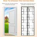Magnetic Thermal Insulated Door Curtain-Fit Doors Size Up to 36"x96",Waterproof EVA Self-Closing Privacy Door Cover for Doorways, Keep Warm in Winter Cool in Summer, Pet and Kid Friendly