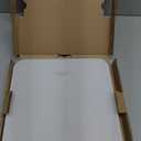 Ovutek Bathroom Scale for Body Weight, Highly Accurate Digital Weighing Machine for People, Upgraded Batteries Included, Compact Size, LED Display, Physician Scale with Sturdy Tempered Glass, 400lb