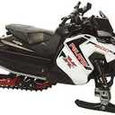 NewRay Polaris 800 Switchback Pro-X Snowmobile Model (White) - 1:16 Scale, 7.5 Inches Long, Ages 8+