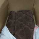COSY HOMEER Door Mat Non-Slip Entryway Rugs Dirt Trapper, 32"x48", Brown