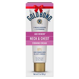 Gold Bond Age Neck & Chest Firming Age Cream, 2 oz., Clinically Tested Skin Firming Cream (2 Ounce (Pack of 1))