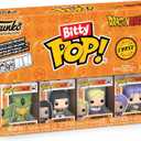 Funko Pop! Bitty: Dragon Ball Z 4PK - Cell (First Form), Android 17, Android 18, and A Surprise Mystery Mini Figure