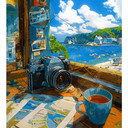 CHWGLFGG Paint by Numbers Kit for Adults