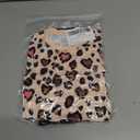 Toddler Baby Girls Sweatsuit Unique Elastic Pant Design Sweat Matching Sets Fall 2 Piece Sweatshirts Outfit 1-4T (Khaki)