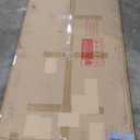 WEER 72x36 Inch Bronze Bathroom Mirror for Vanity, Brushed Bronze Metal Frame Mirror for Wall, Rounded Rectangle Bronze Frame Mirror with Tempered Glass, Anti-Rust (Horizontal/Vertical)