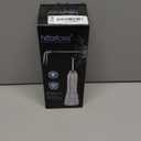 H2ofloss Water Dental Flosser Teeth Pick -Portable Oral Irrigator with 5 Modes, Rechargeable IPX7 Waterproof Orthodontic Teeth Cleaner Pick Cordless for Home Travel-300ml Water Tank (Black)