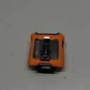 CAZOKASI 2024 Upgrade 10000mAh Waist Clip Fan Wearable Portable Personal Body Fans Powerful Upto 40H Cooling and Heatstroke Prevention (Gray and Orange)