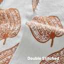 FUTEI Fall Pumpkins Throw Pillow Covers 18x18 Inch Set of 2,Soft Faux Cashmere Cushion Case for Autumn Thanksgiving Holiday Home Decorations (Whiteburnt Orange Pumpkins)