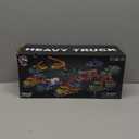 Dwi Dowellin Toddler Trucks Toys for Boys Age 3-5,Big Dump Truck with Lights and Sounds,Kids Boy Toys Christmas Birthday Gift Car