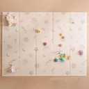 Nuby Foldable Reversible Baby Play Mat, 77" x 58", XXL, 0M+, Stars & Sky
Waterproof Floormat, Easy to Clean with 2 Designs, Folds up for Easy Storage, Ideal for Nursery & Safe Baby & Toddler Play