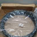 Fovths 24 Pieces Metal Christmas Wire Wreath Frame 24 Inch Green Wreath Ring with Floral Wire Form Front Door Garland Frame for Christmas Wedding Home DIY Crafts Supplies