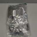 36 Inch Full Lace Braided Wigs for Black Women, 360 HD Single-layer Square Knotless Box Braid Wig with Baby Hair Handmade Synthetic Hair Blended Lace Front Wig Natural Black