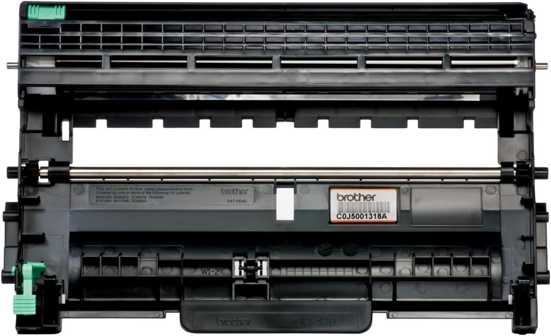 Brother Genuine-Drum Unit, DR420, Seamless Integration, Yields Up to 12,000 pages, Black