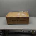 WITSHOCK Washable Rugs 8x10 Modern Area Rugs, Thin Rug for Living Bedroom Dining Room Nursery Kitchen Office, Wave Striped Rugs Indoor Carpet Soft Non Slip Stain Resistant Home Decor, Blue