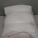 MOMCAYWEX Kids Sofa, 2-in-1 Flip-Out Foam Couch with Soft Sherpa Cover, Cozy Play Lounge Chair, Pink